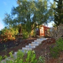 Stairway to the holiday home