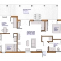 Plano de la casa de vacaciones Caracol