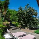 Terrace with sun loungers